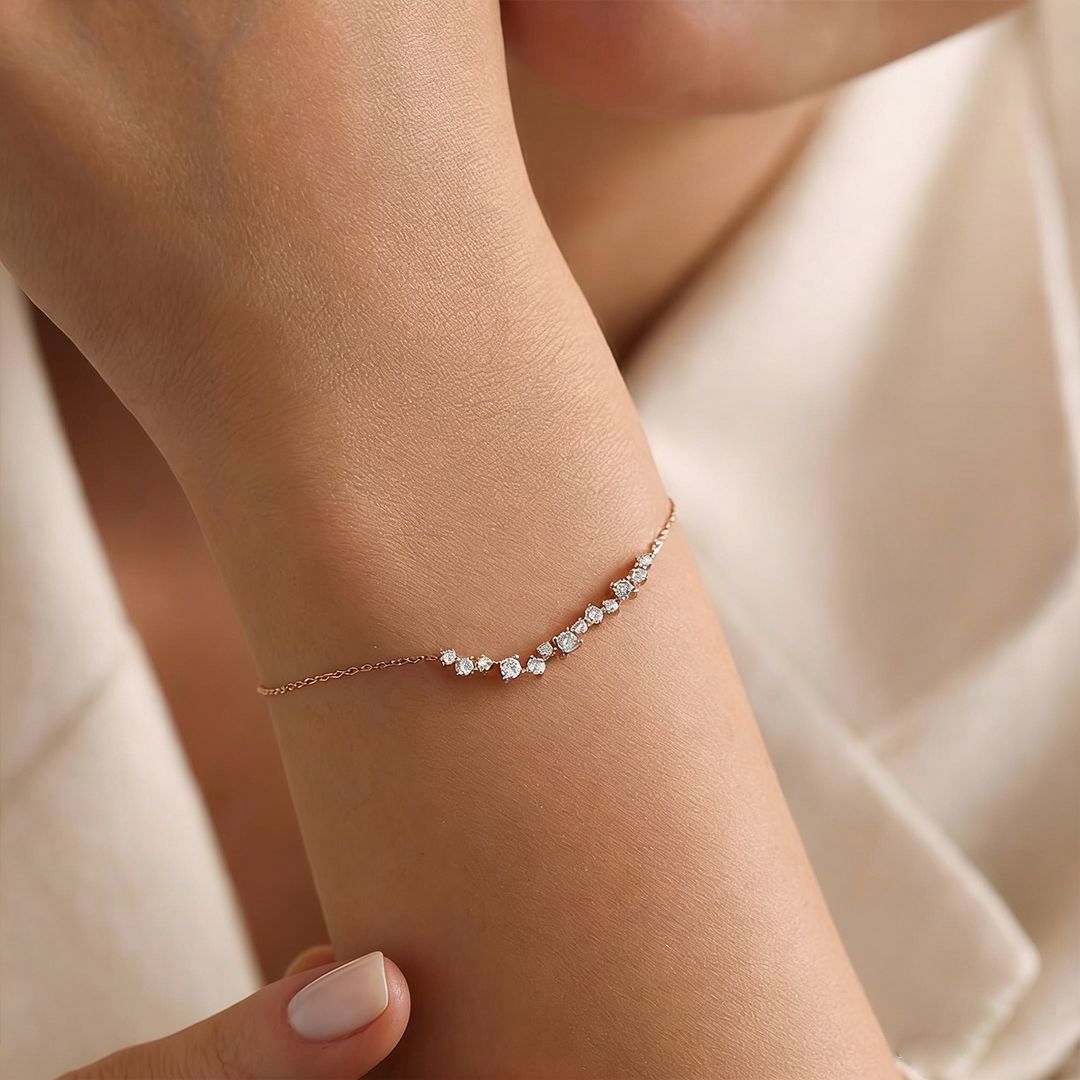 Perfectly Imperfect Diamond Bracelet