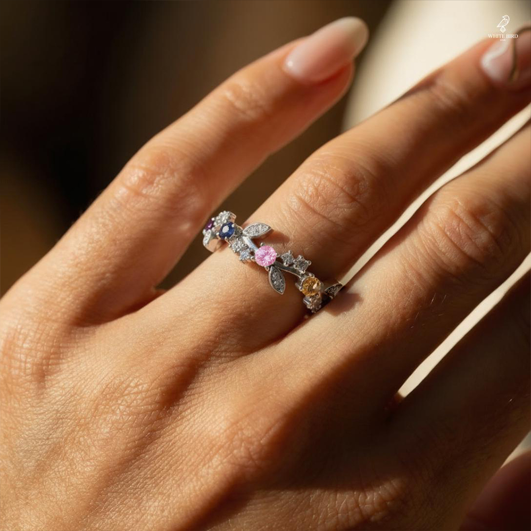 Grandma's Tears Of Joy Precious Generations Birthstone Ring