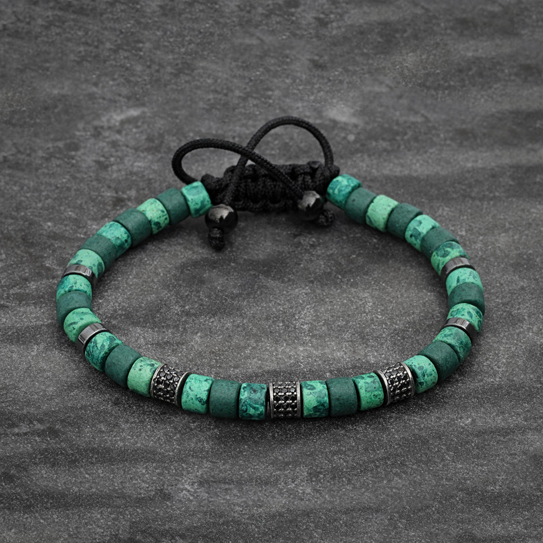 Terms & Conditions Celiac Disease Green Beaded Bracelet