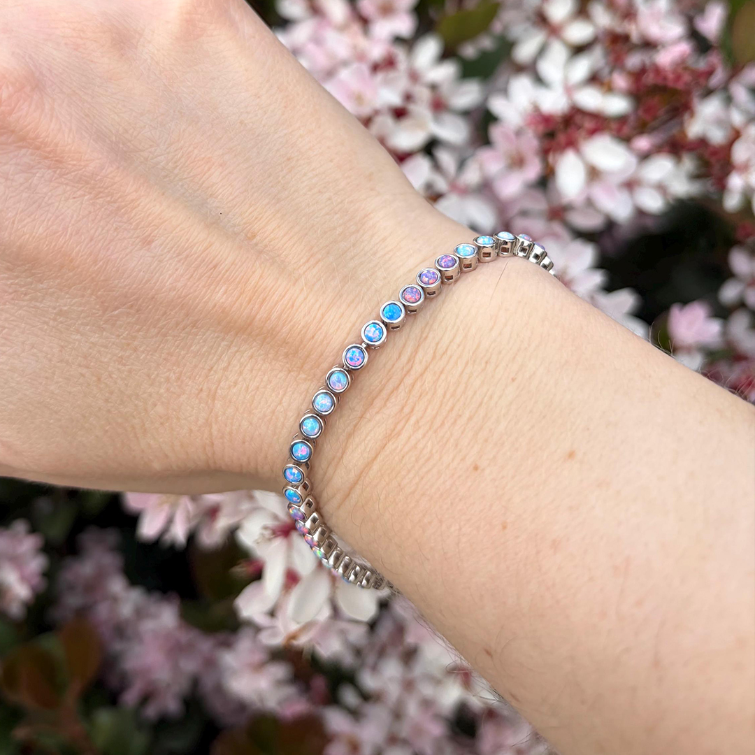 World Thyroid Day Opal Bracelet
