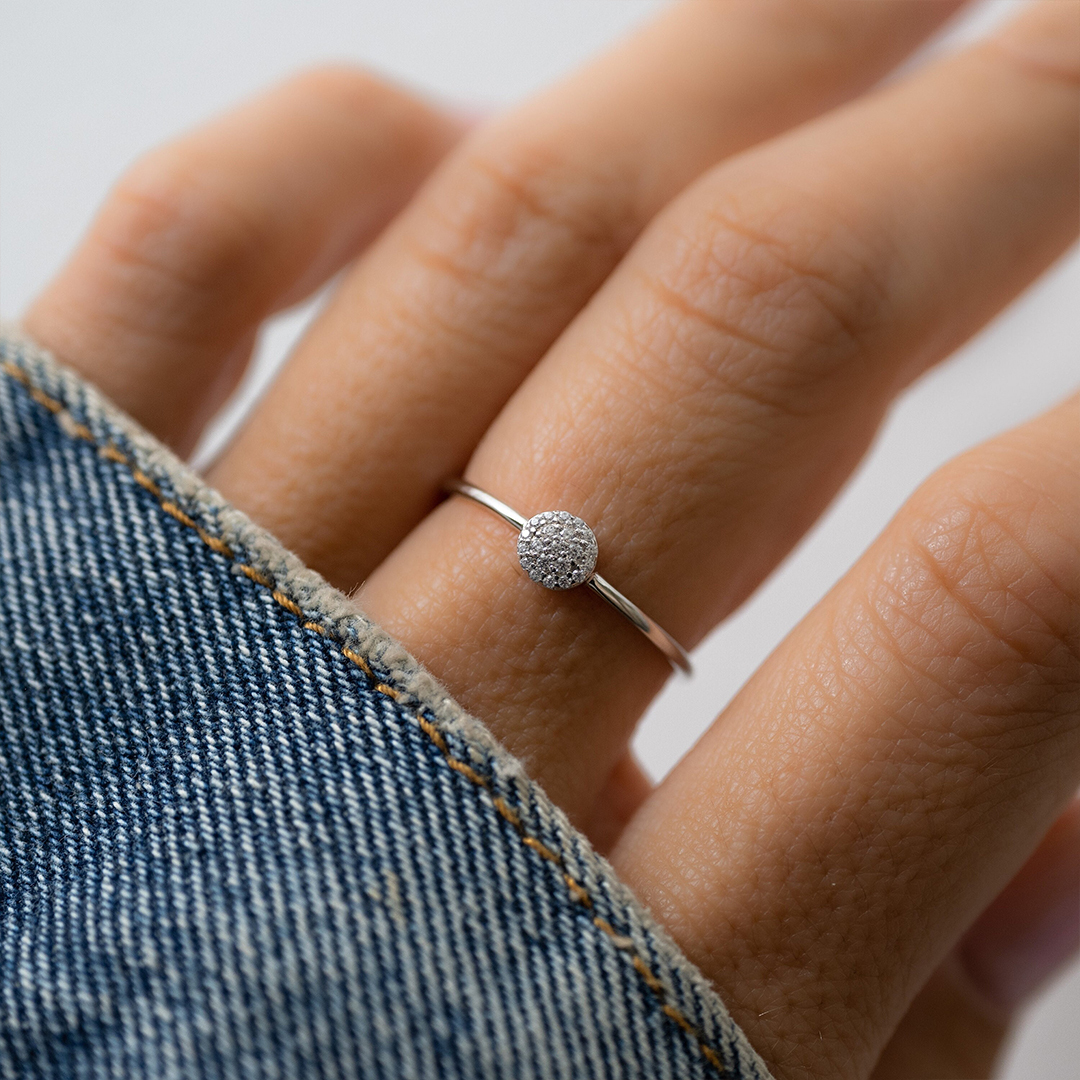 2025 Begin Again Dainty Circle Ring