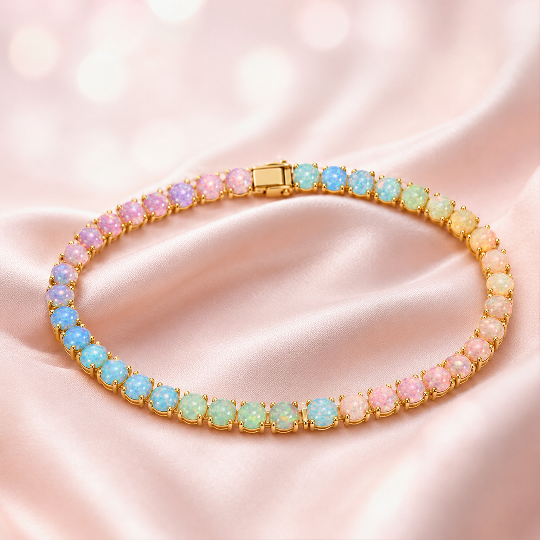 Love & Healing Opalite Tennis Bracelet