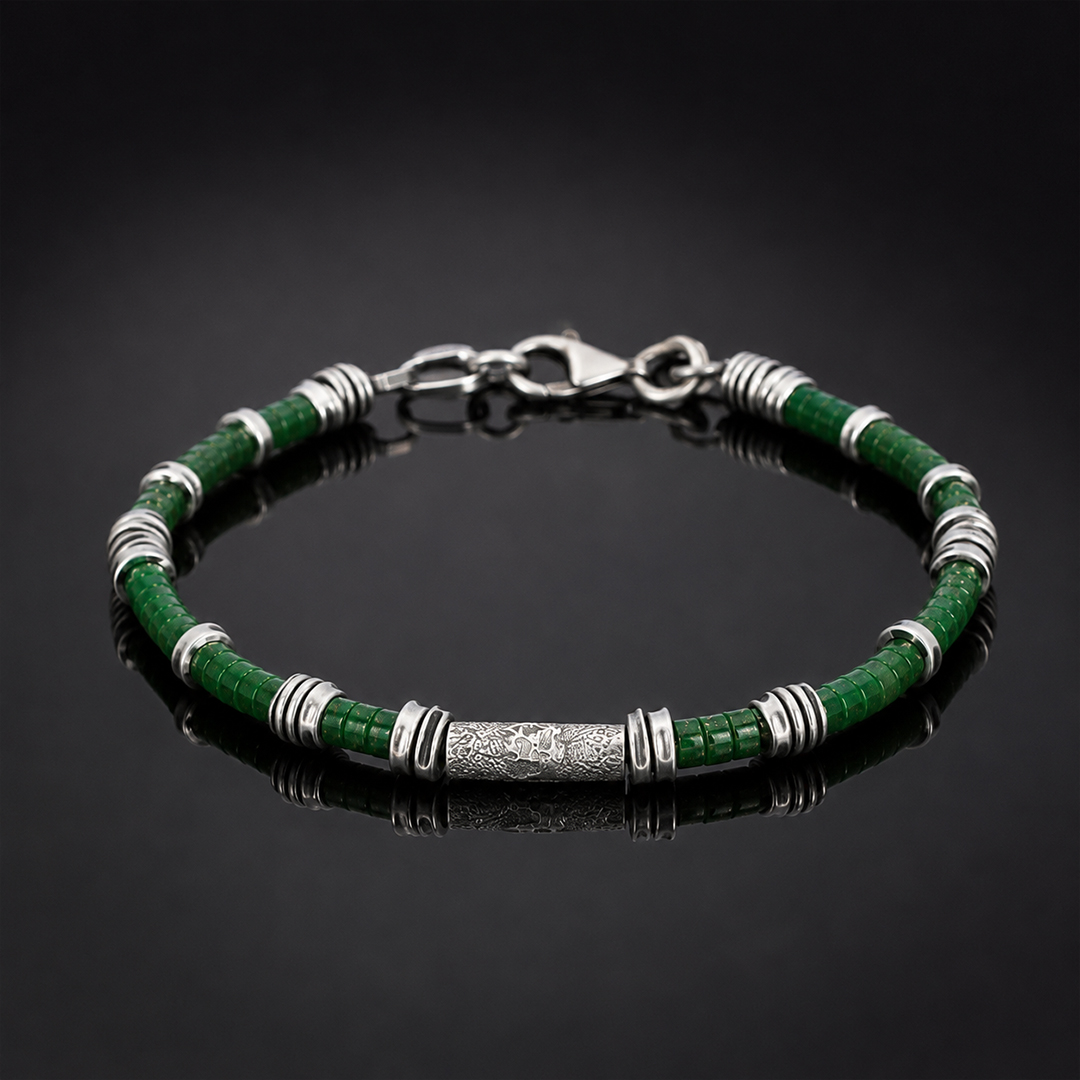Kidney Disease Awareness Green Ribbon Support Bracelet