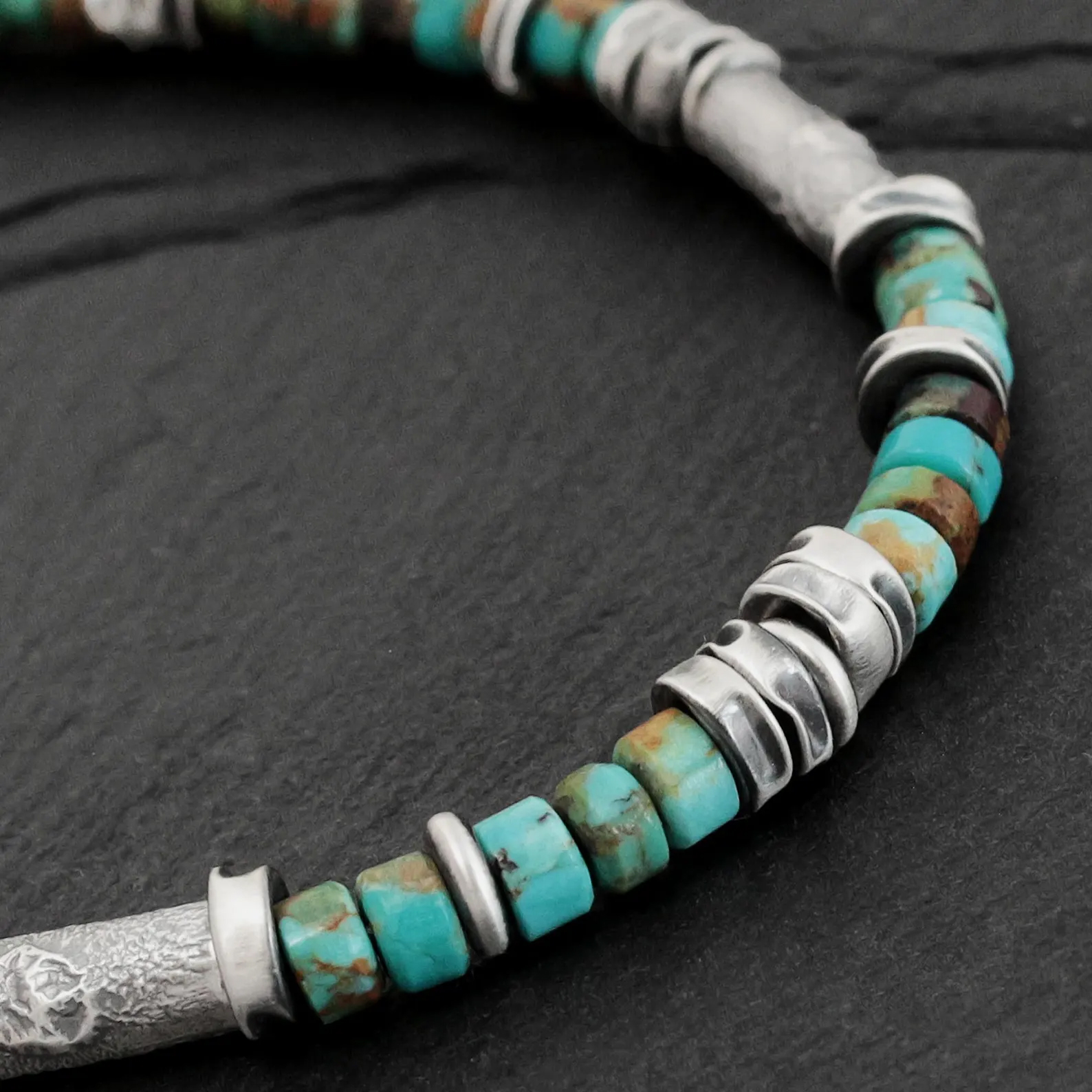 Light Blue Hope and Strength Prostate Cancer Awareness Bracelet