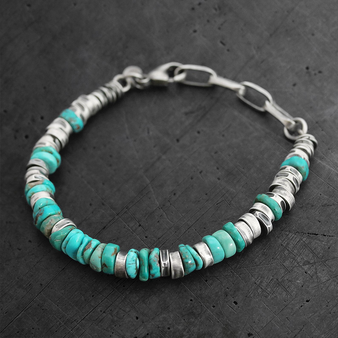 Never Lose Hope Light Blue Awareness Bracelet