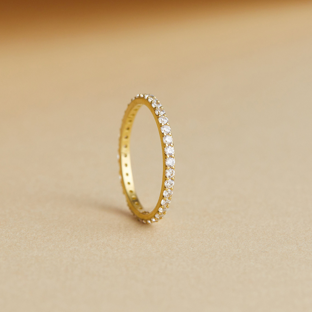 Lung Cancer Awareness Christmas Gift White Ring