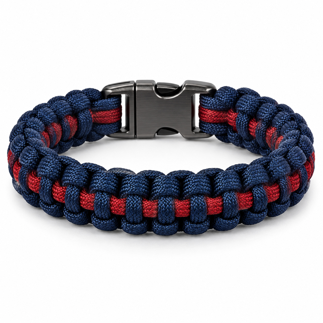 For Every Unseen Effort Diabetes Awareness Red and Blue Bracelet