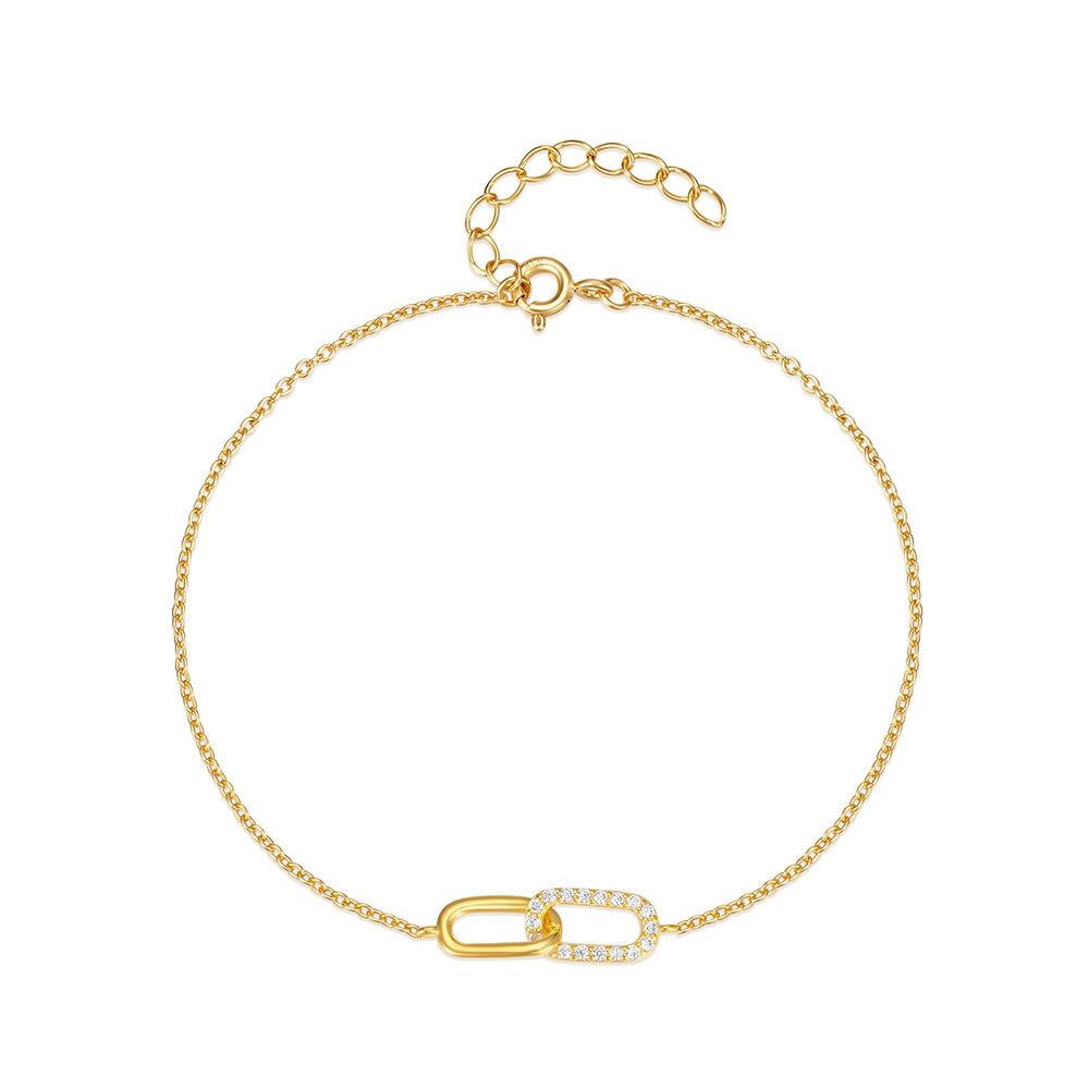 Unbreakable Friendship Is An Emotional Anchor Linked Bracelet