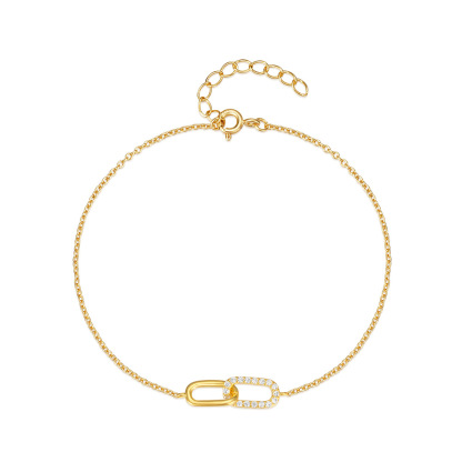 Unbreakable Friendship Is An Emotional Anchor Linked Bracelet