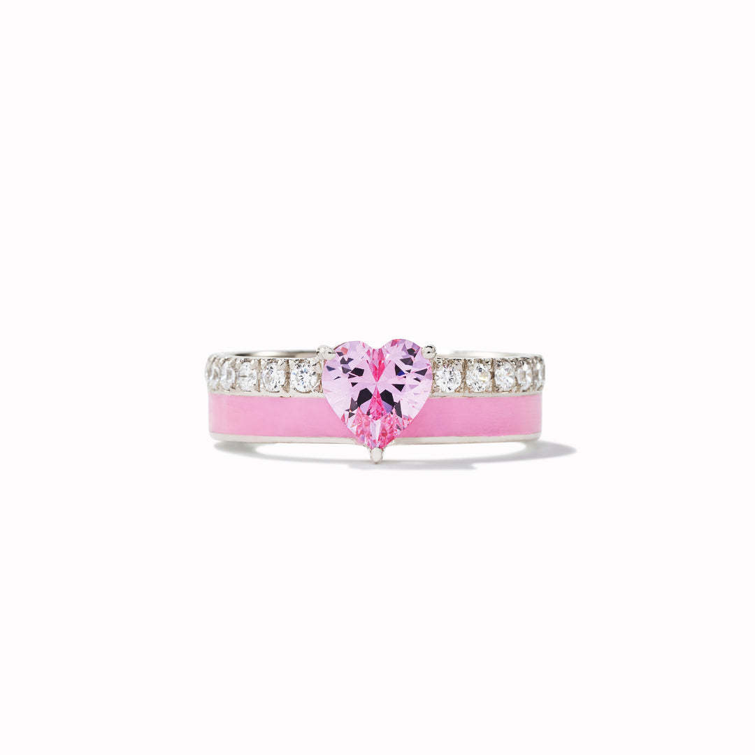 I Kicked Cancer's Ass Heart Ring