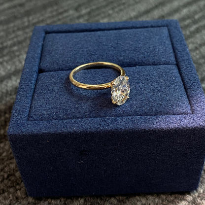 I'm Choosing Me Cut Lab Grown Diamond Ring