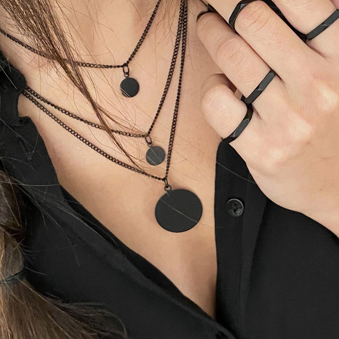 New Beginnings Crescent Moon Necklace
