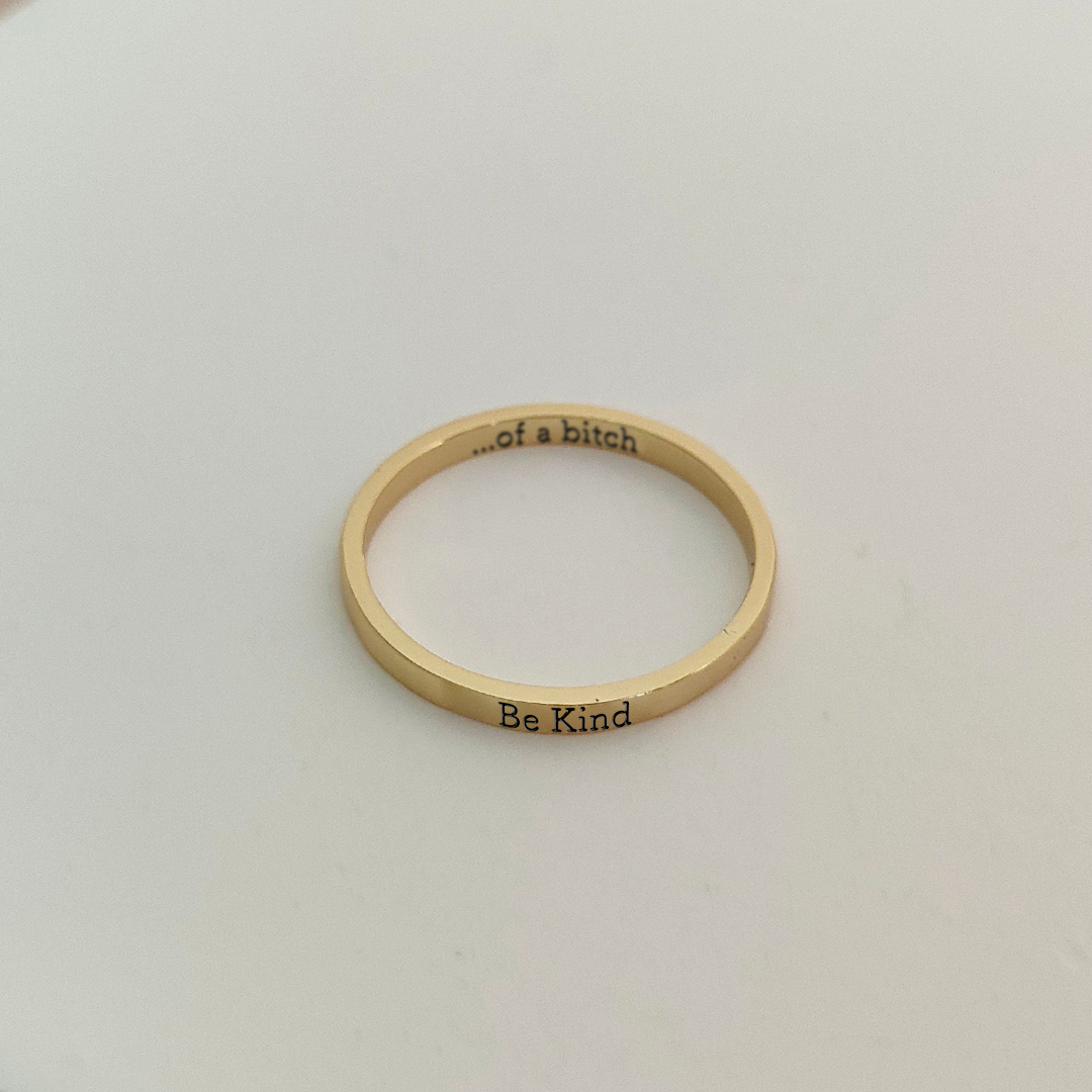Promise Etched Ring