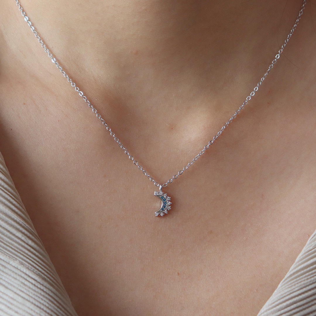 Sun & moon Forever Bond Necklace Set