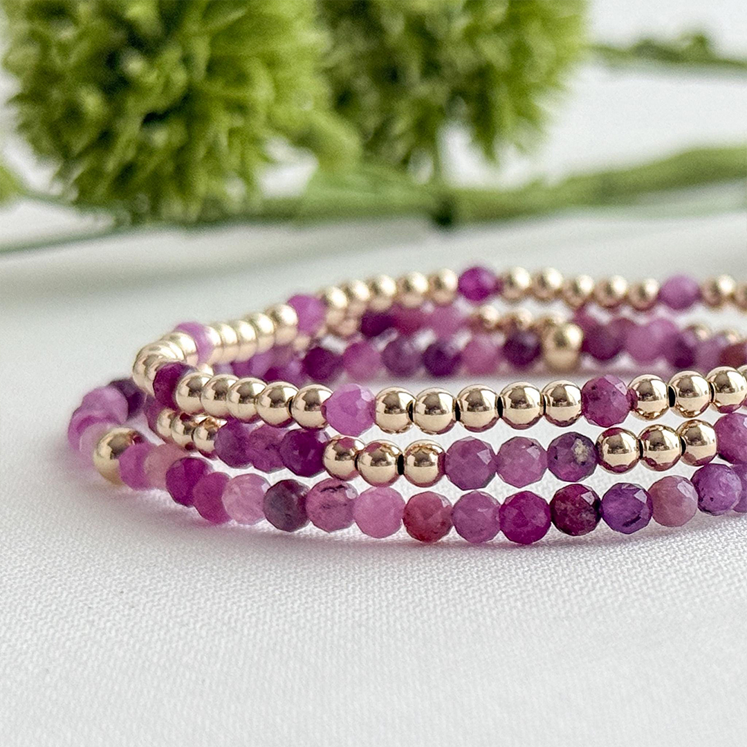 Alzheimer Dementia Awareness Still Here Triple Bracelet Set