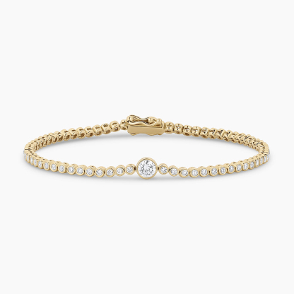 To Me From Me Diamond Circle Tennis Bracelet