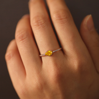 Childhood Cancer Awareness Support Ring
