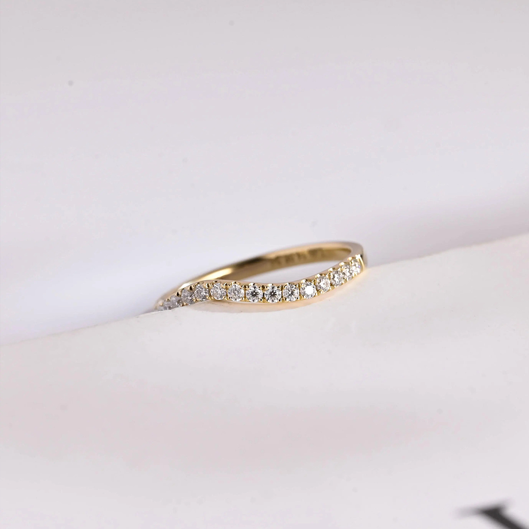 A Self-Reminder Half Eternity Ring