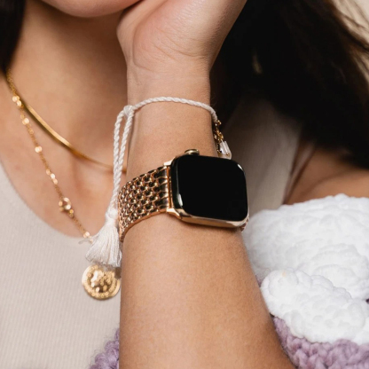 Gold Metal Apple Watch Band