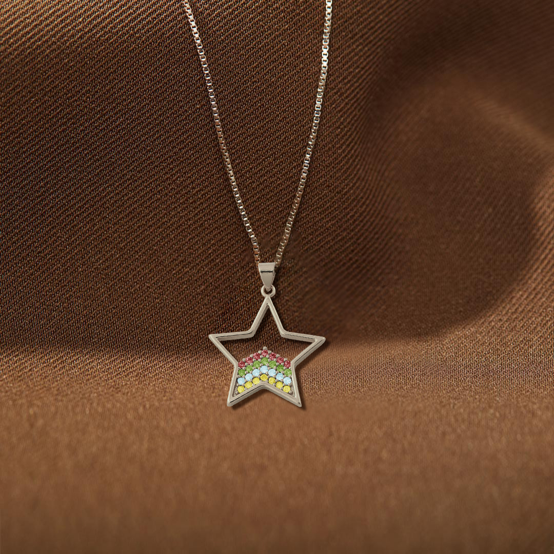 Strength in Every Star Autism Awareness Star Necklace