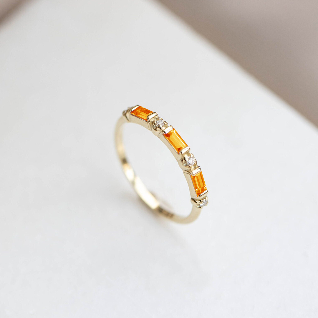 Multiple Sclerosis Awareness Strength and Hope Orange Ring