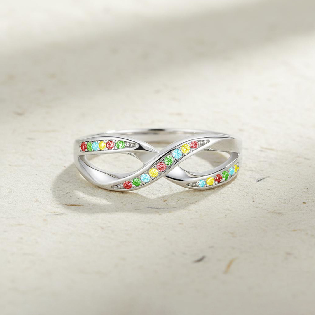 Autism Awareness Infinite Strength Ring