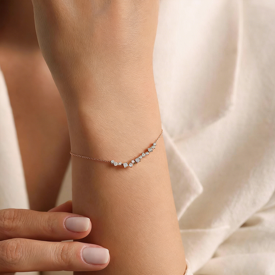 Perfectly Imperfect Diamond Bracelet
