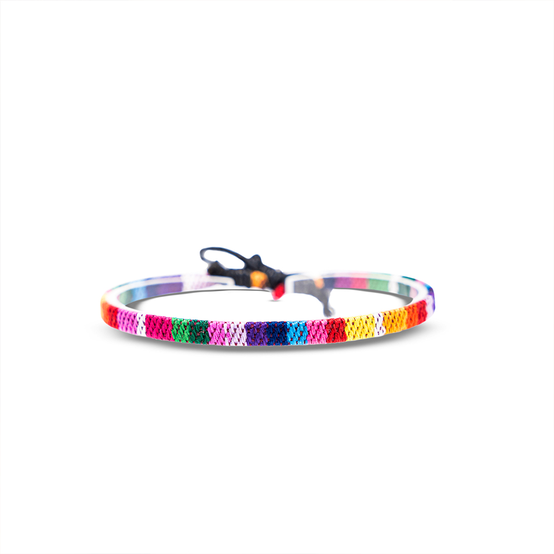 Autism Awareness Star Mom Strength in Every Star Rainbow Bracelet