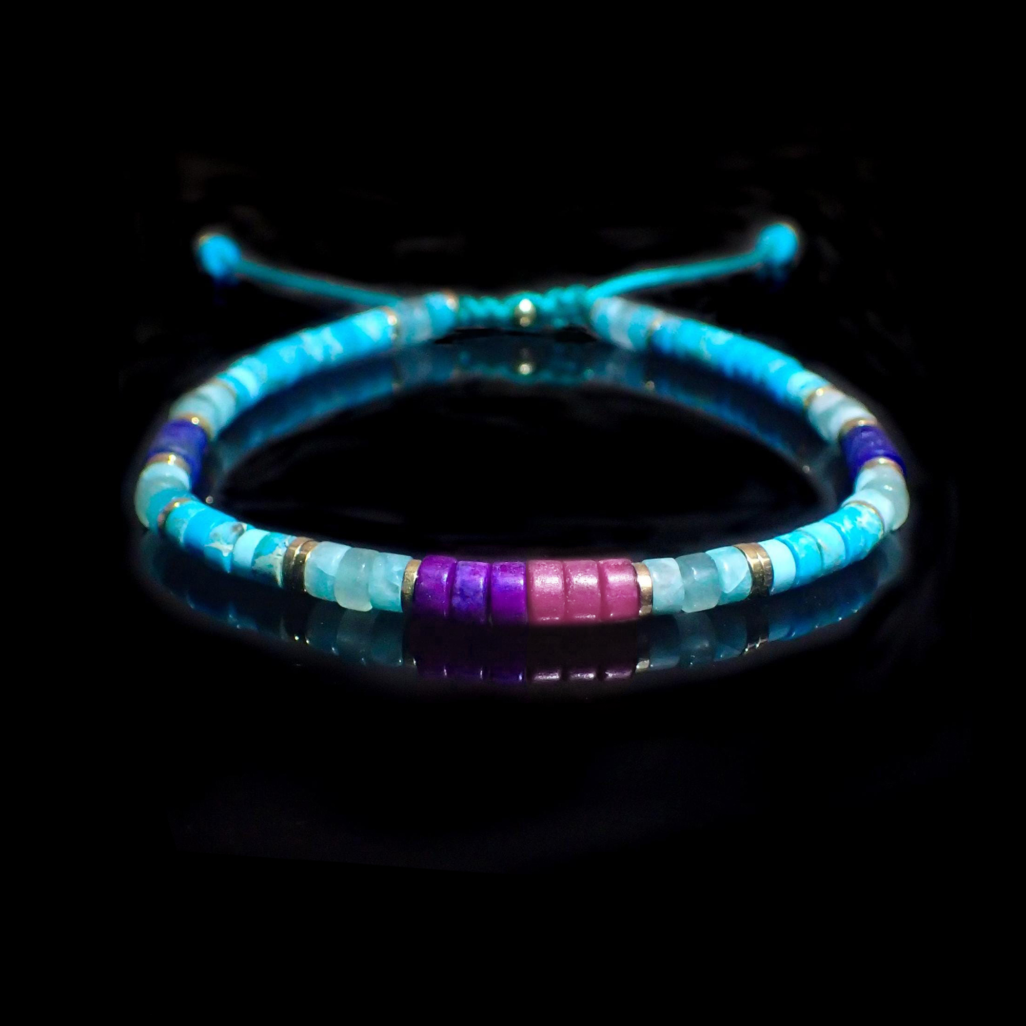 World Thyroid Day Bead Bracelet