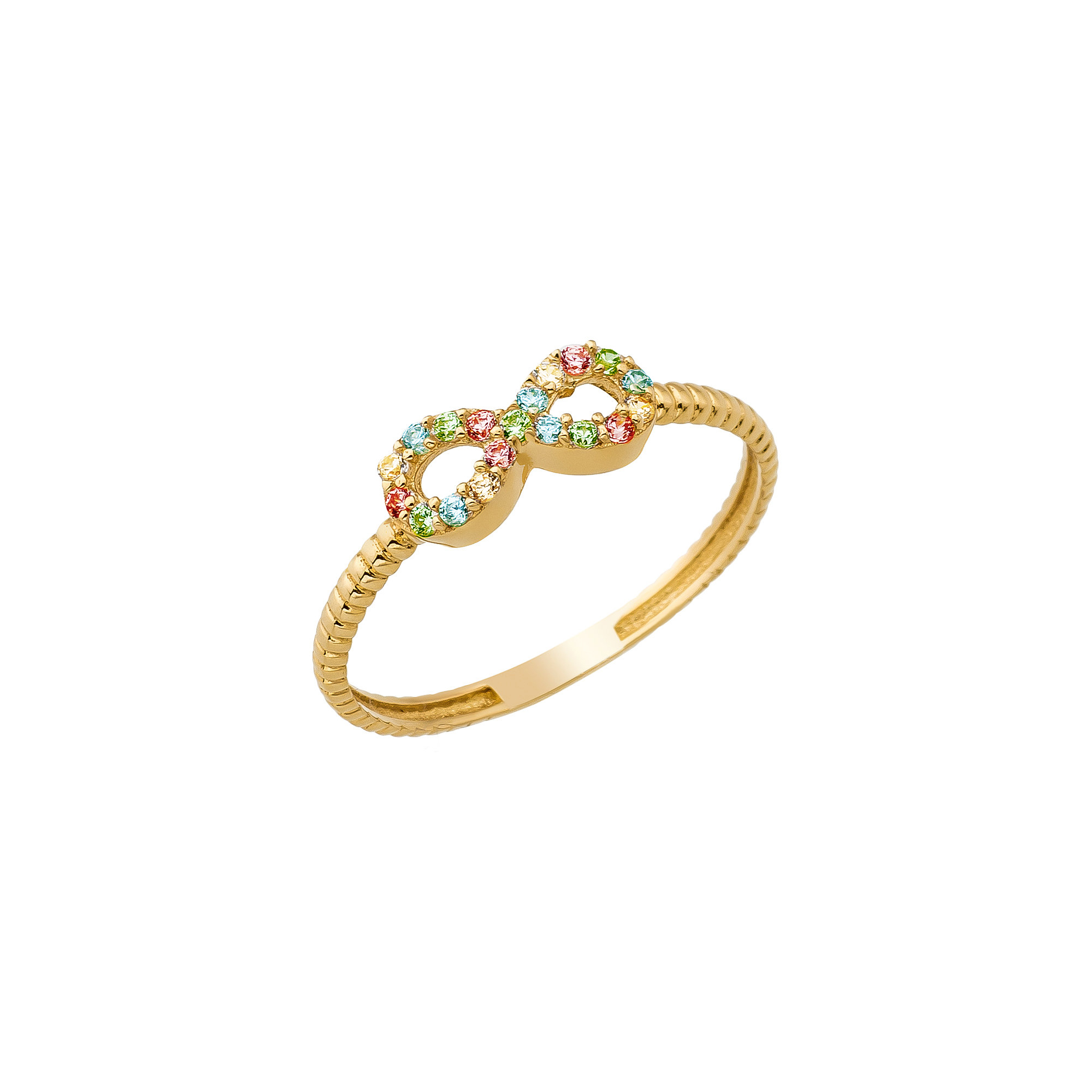 Star Mom Dainty Infinity Symbol Ring