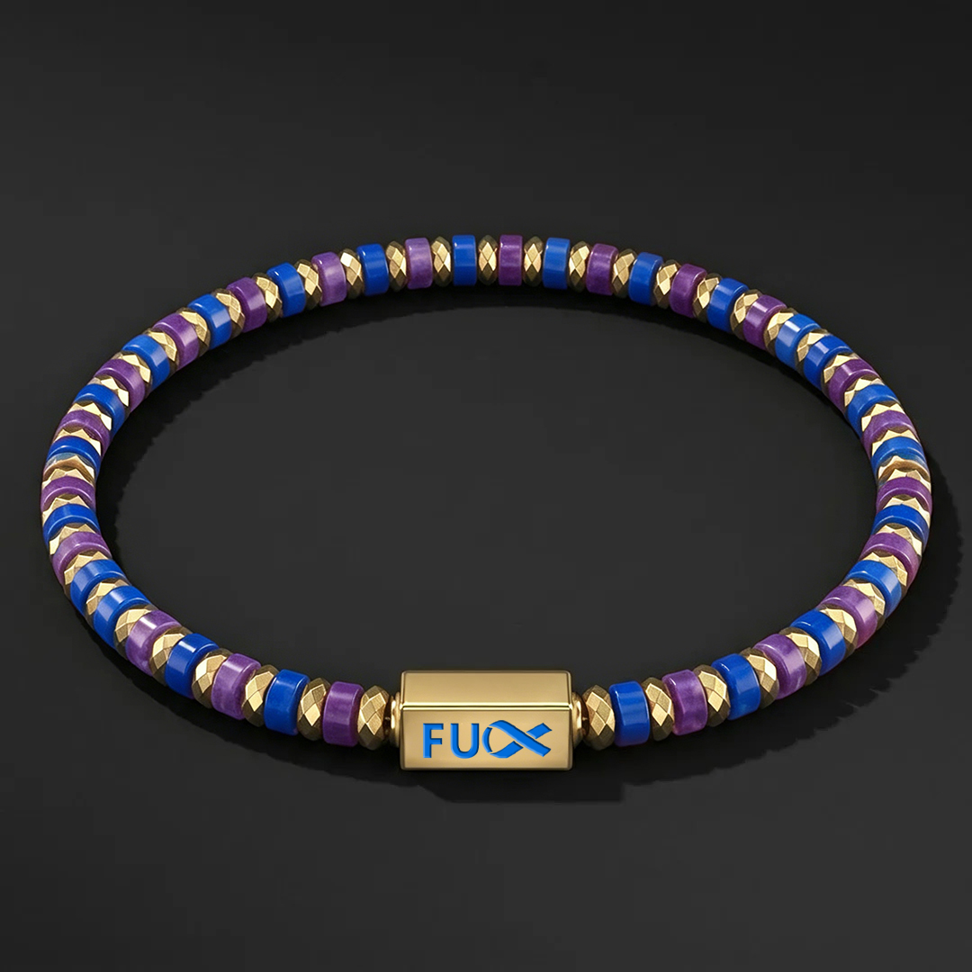 Thyroid Cancer Awareness Magnet Bracelet