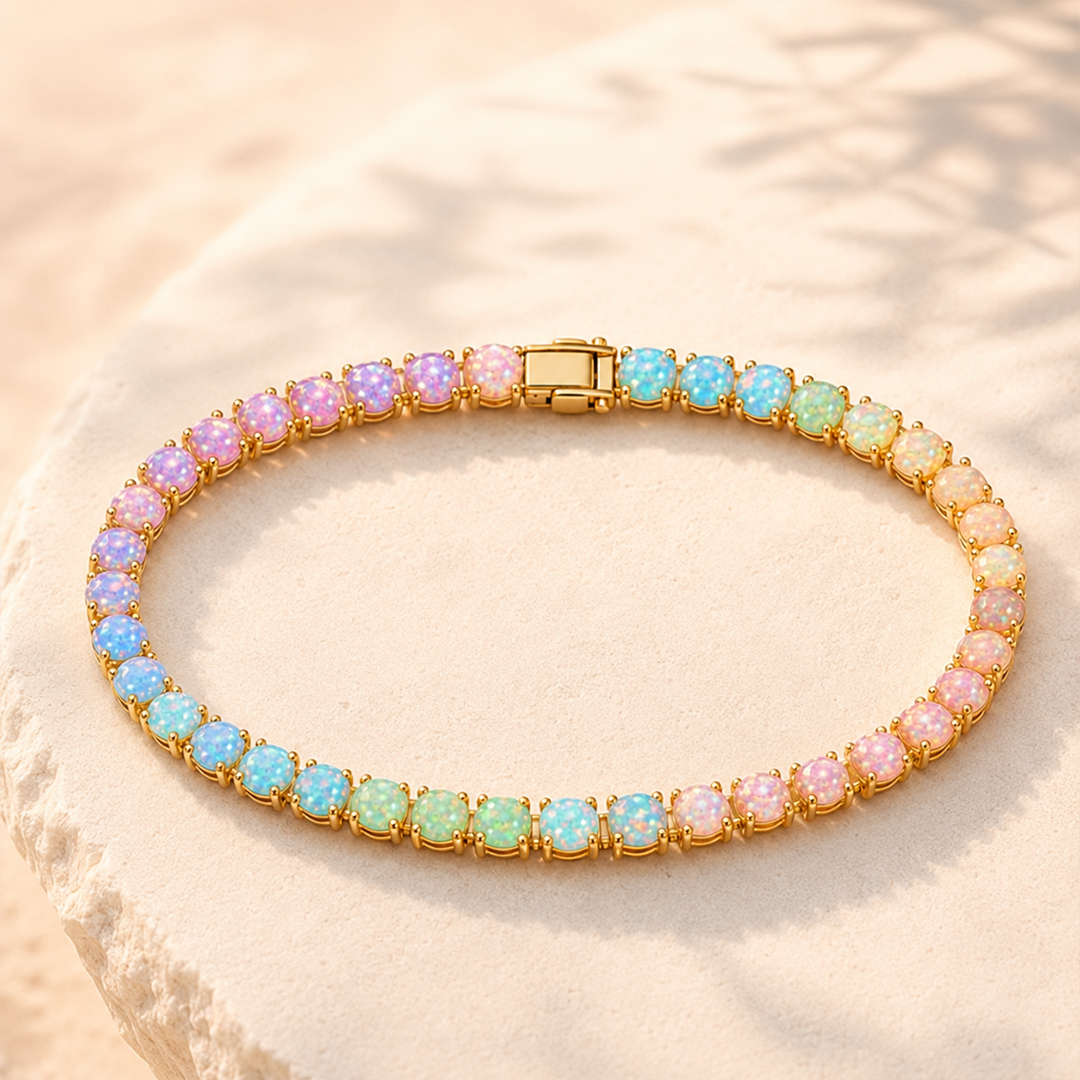 Love & Healing Opalite Tennis Bracelet