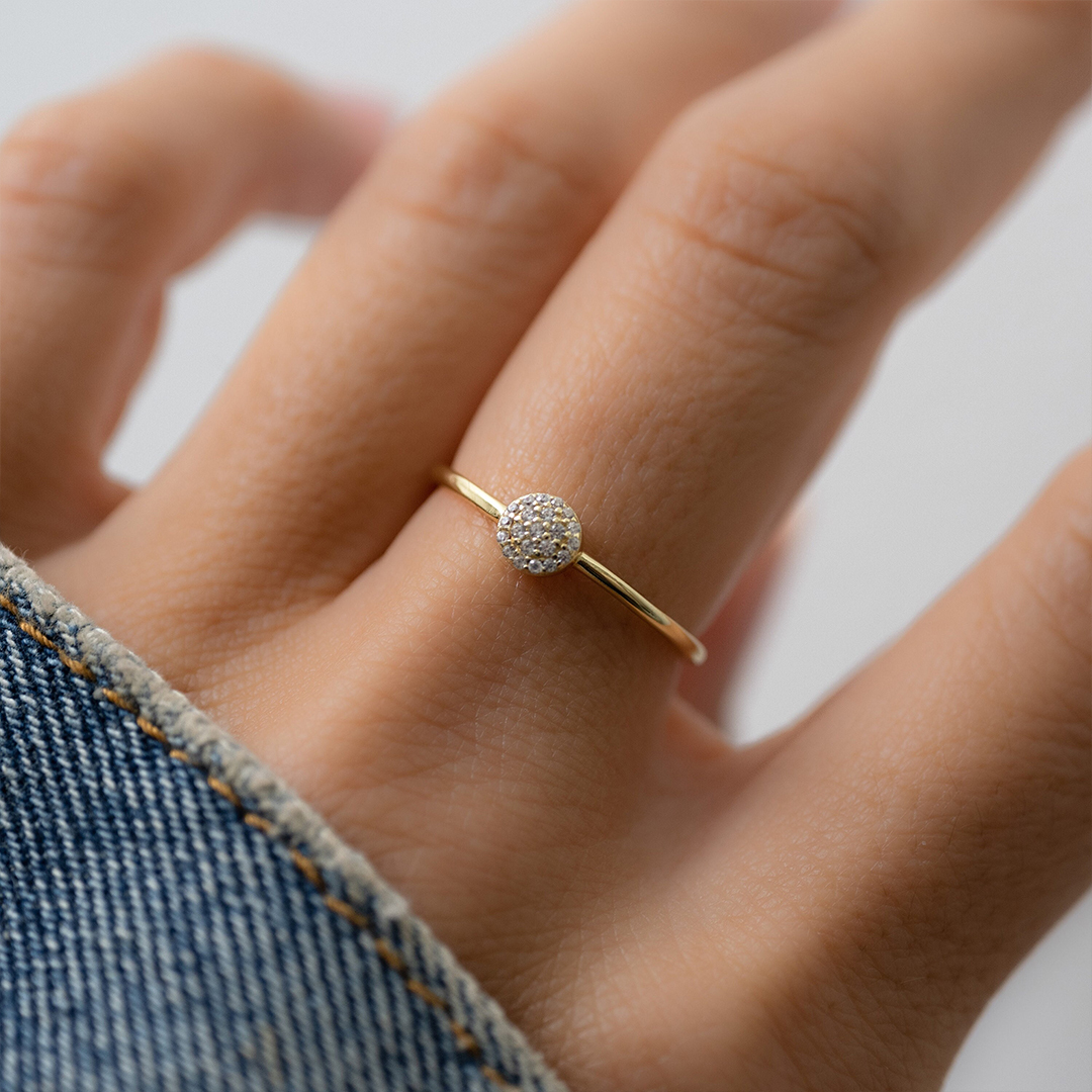 2025 Begin Again Dainty Circle Ring