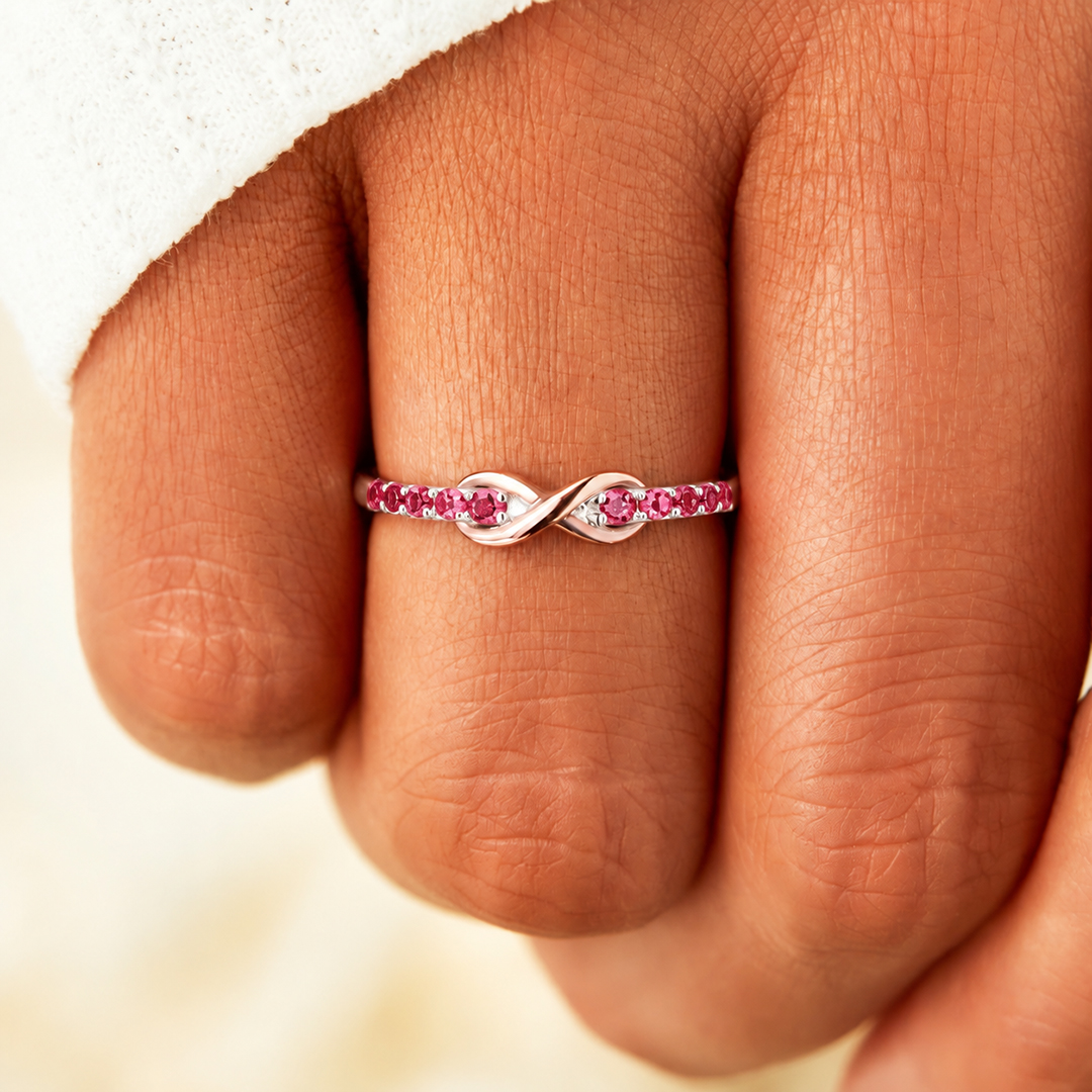 Stroke Warrior Nobody Fights Alone Infinity Ring