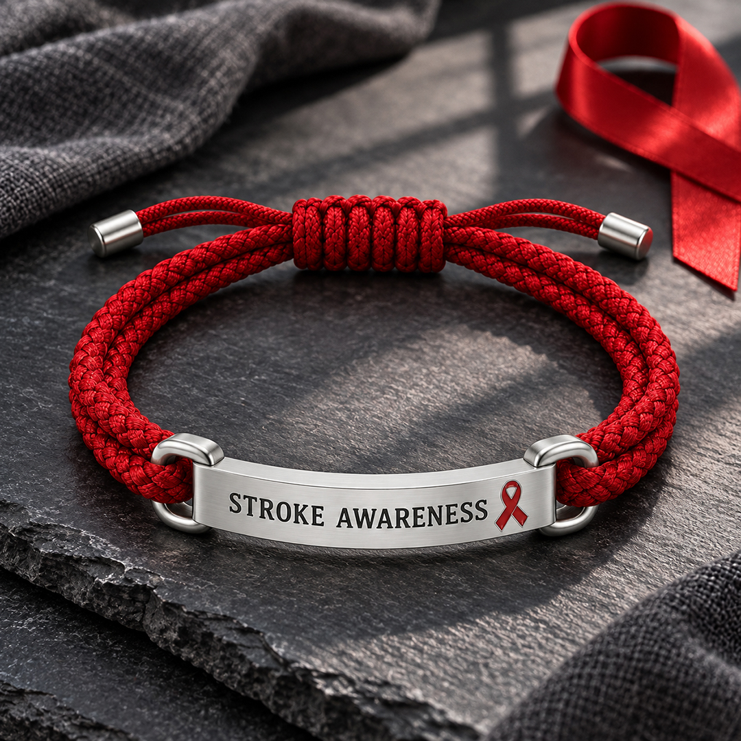 Stand Together Stroke Awareness Red Bracelet