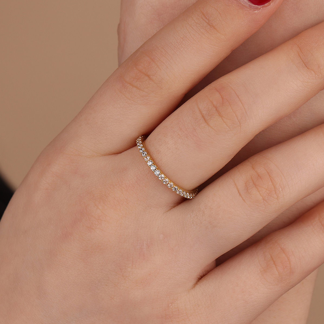 Lung Cancer Awareness Christmas Gift White Ring