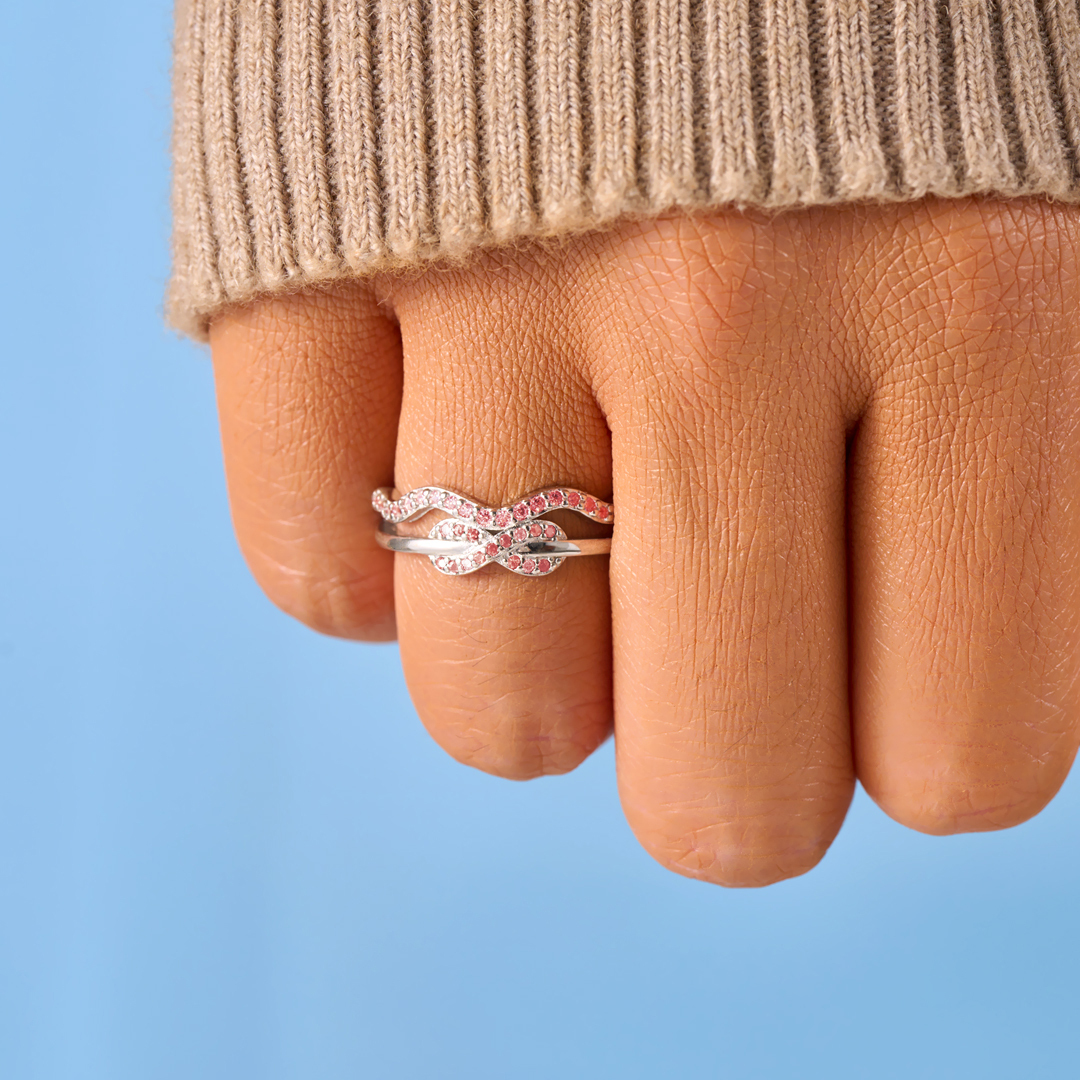 To Daughter Love Infinity Runs Outs Ring