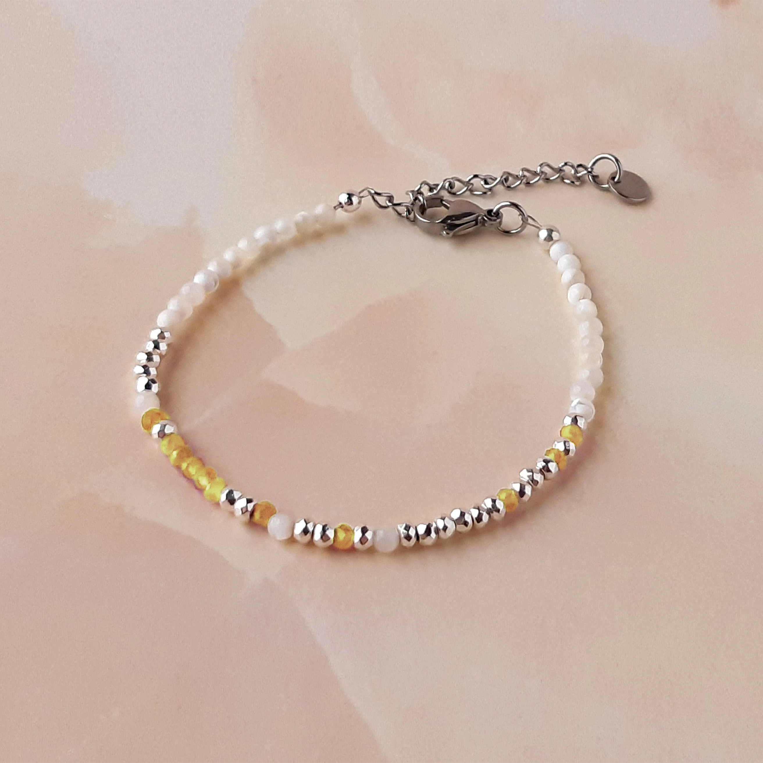 Childhood Cancer Awareness F*ck Cancer Morse Code Bracelet