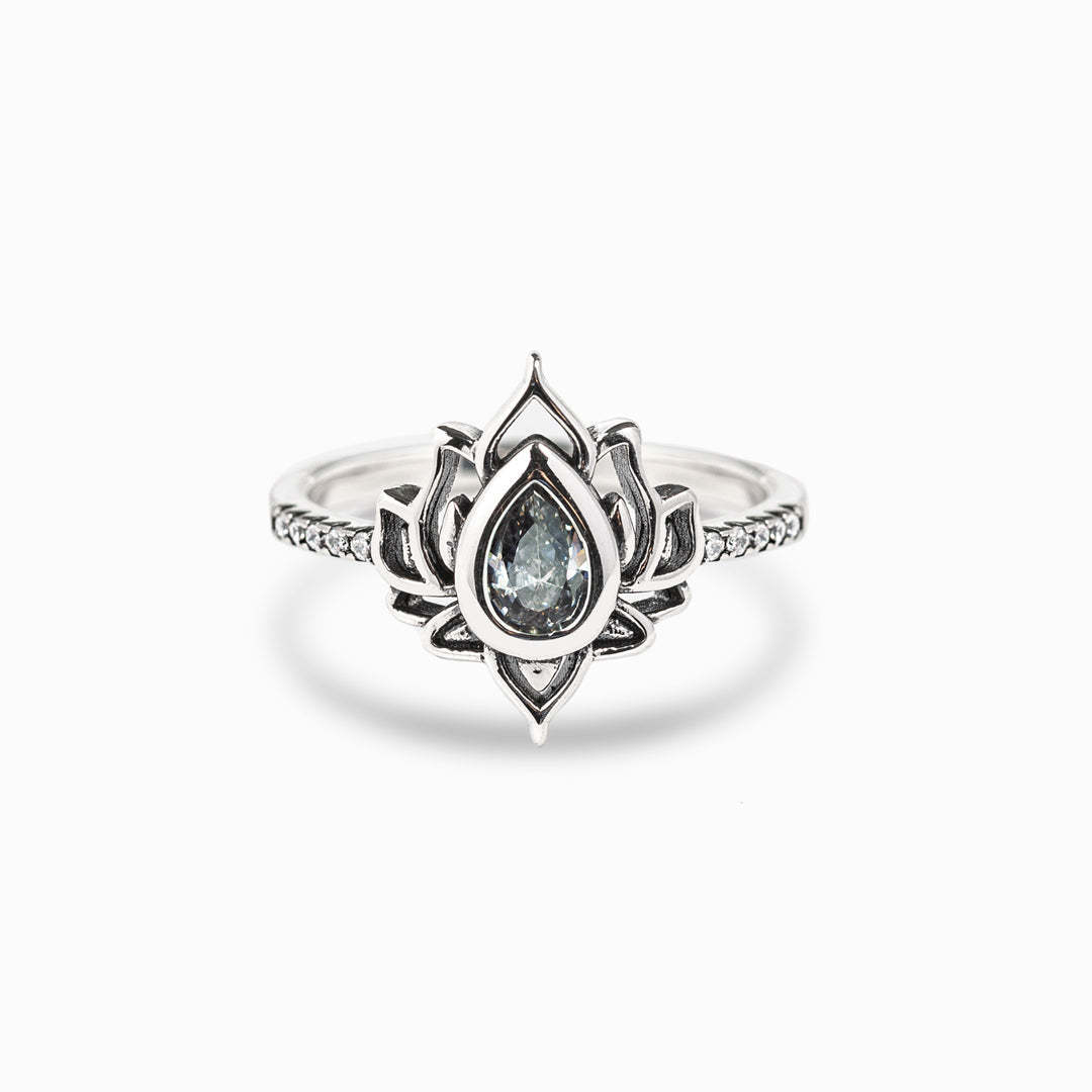 Rise Above Lotus Ring