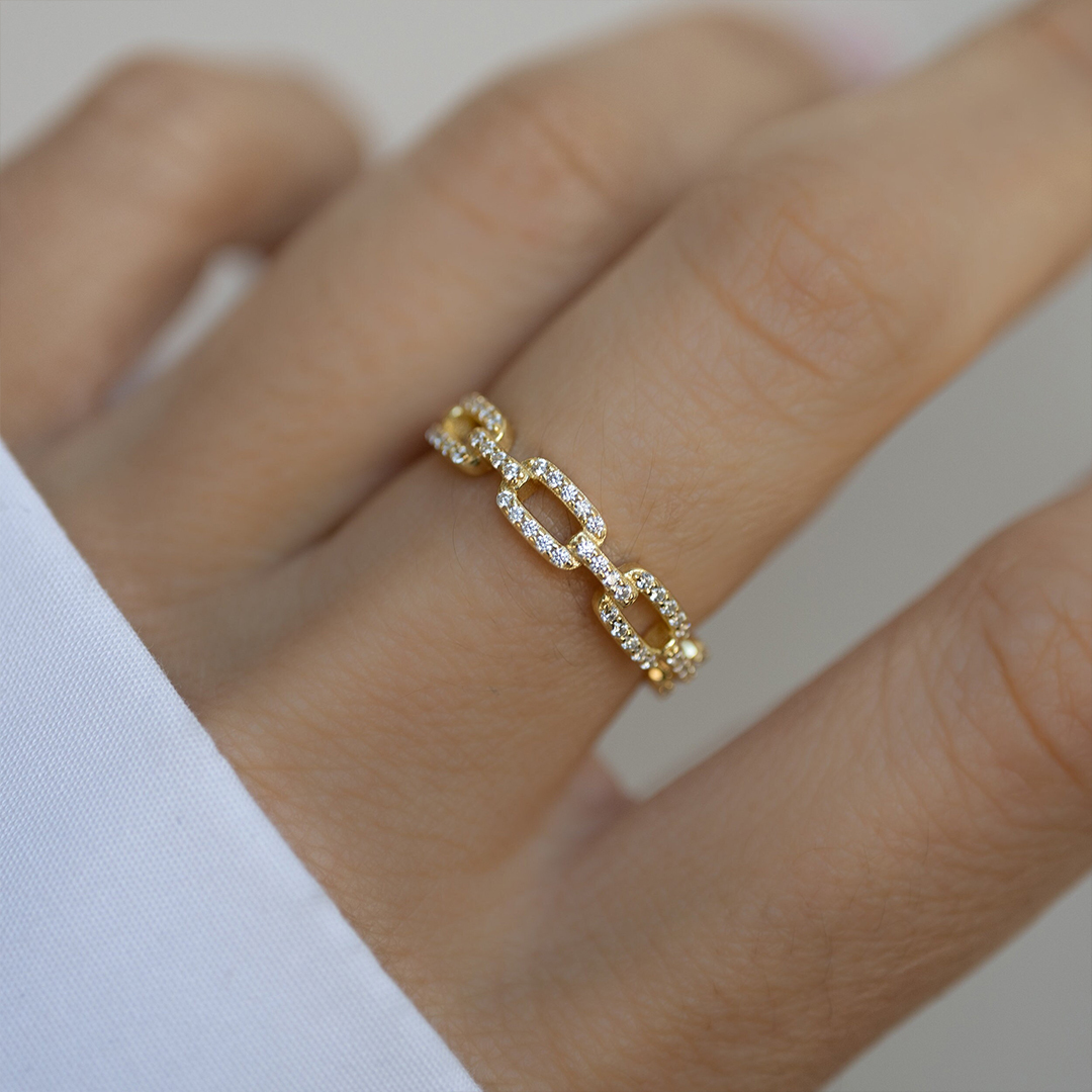 Always Connected Mother & Daughter Ring