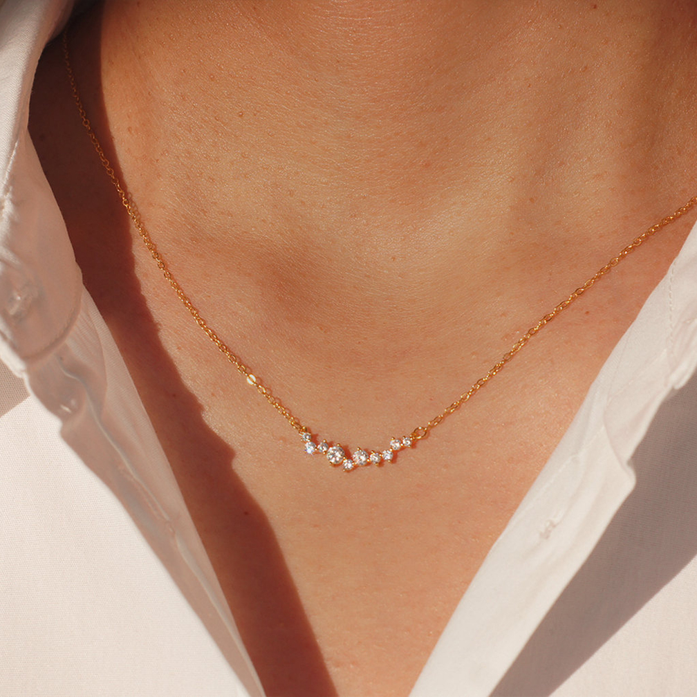 Beautifully Broken Diamond Necklace