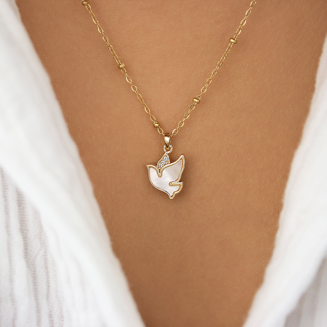 Self Love Bird Dove Necklace