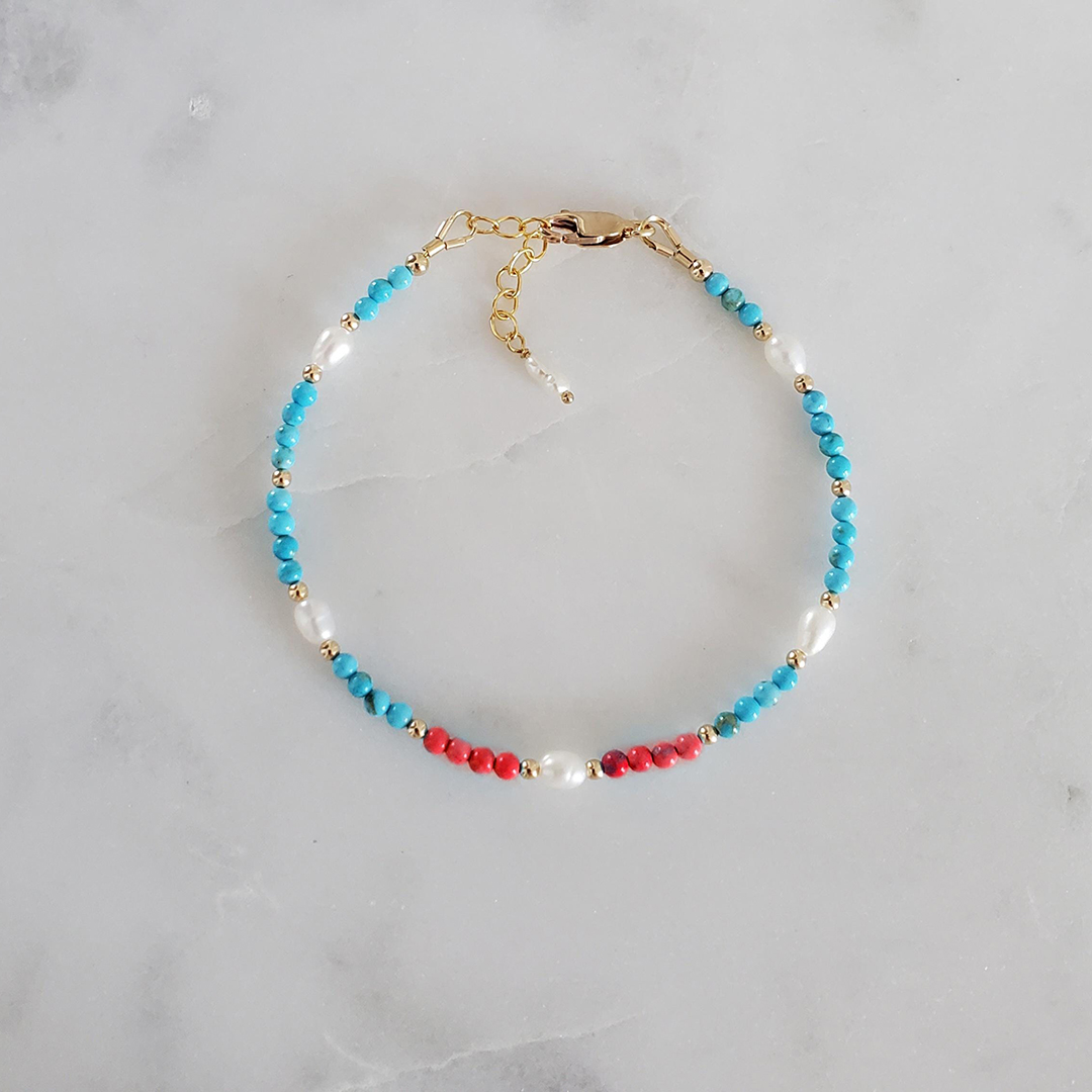 Diabetes Awareness Heartbeat Hope Bracelet