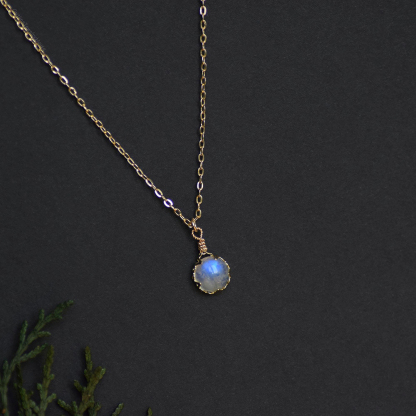 Self Love Natural Moonstone Necklace