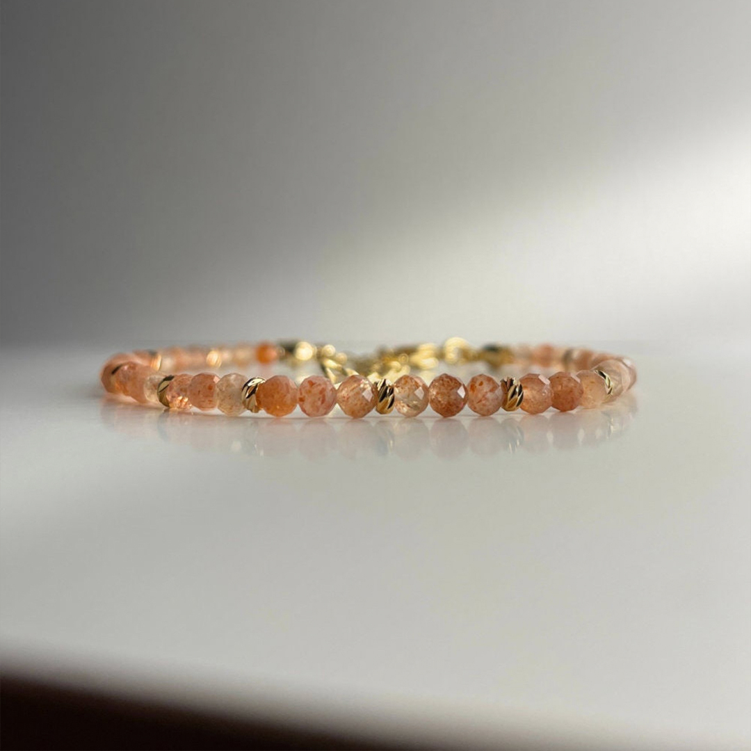 Multiple Sclerosis Awareness Sunstone Bracelet