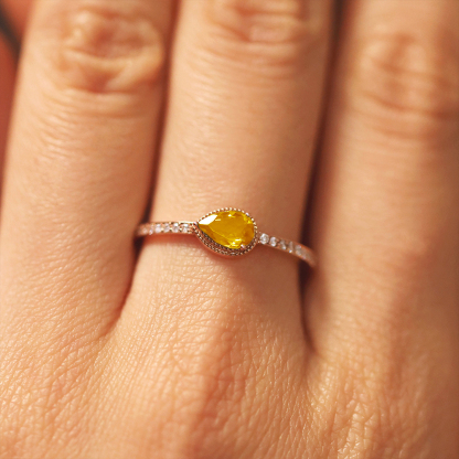 Childhood Cancer Awareness Support Ring
