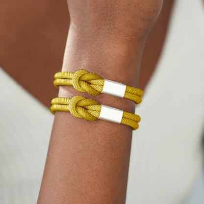 Childhood Cancer Awareness Knot Bracelet