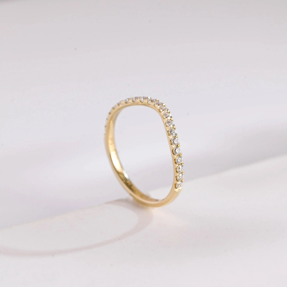 A Self-Reminder Half Eternity Ring