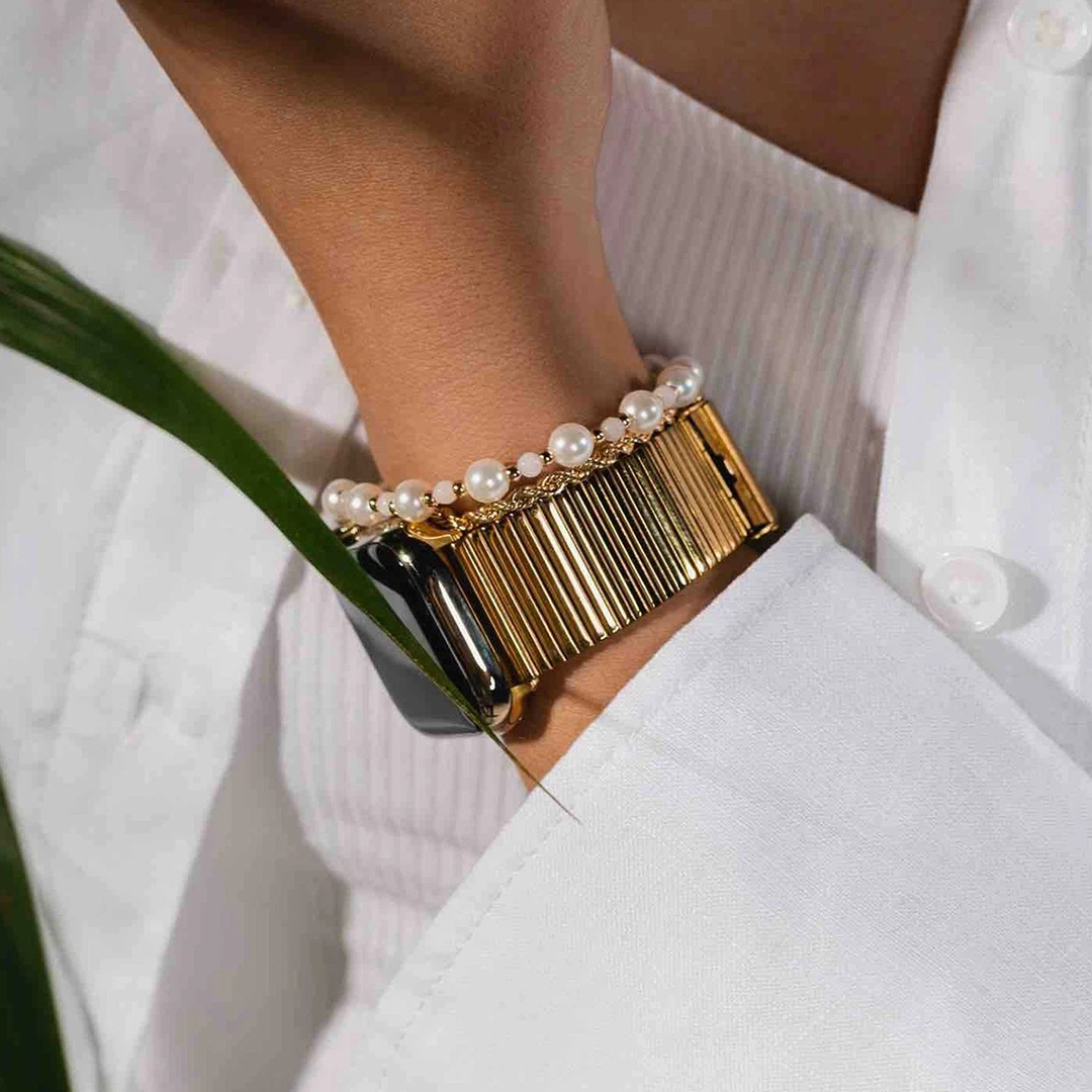 Gold Metal Apple Watch Band