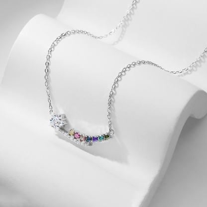 Grandma’s Shining Stars Personalized Star Necklace